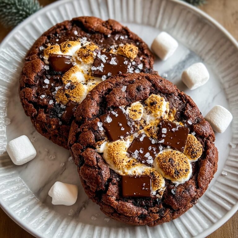 Marshmallow Hot Cocoa Surprise Cookies Recipe