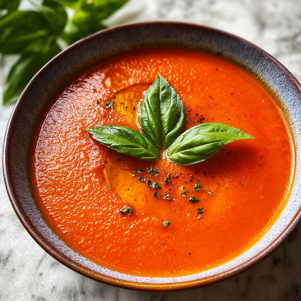 Homemade Tomato Soup Recipe - Recipe Image