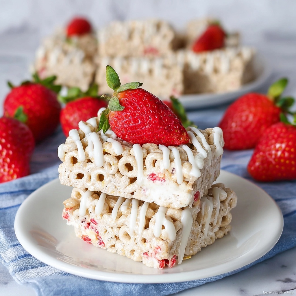 Berries and Cream Cereal Bar Recipe - Recipe Image