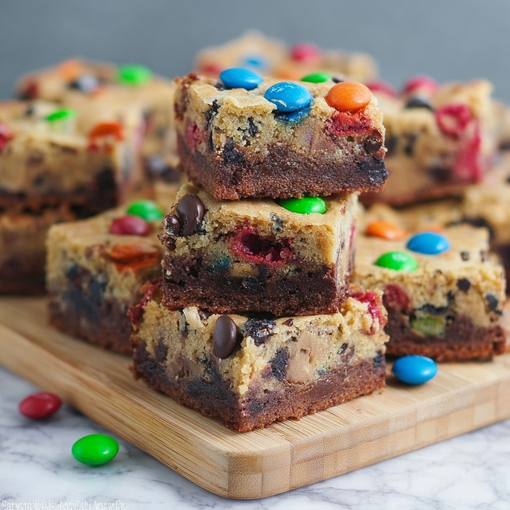 Loaded Brookie Bars Recipe - Recipe Image
