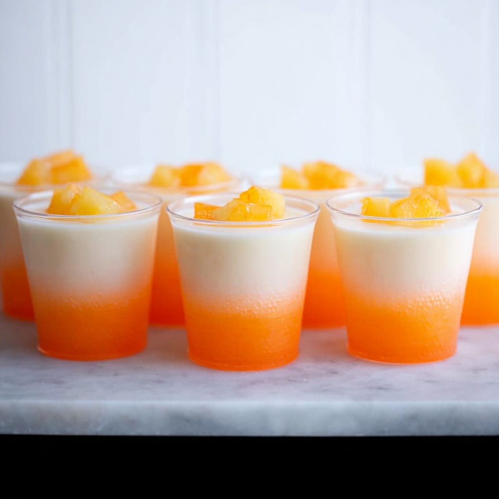 Peach Pie Jello Shots Recipe - Recipe Image