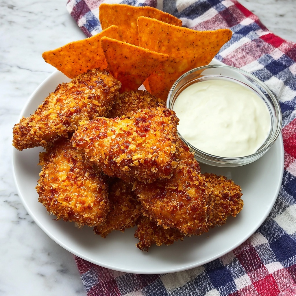 Doritos Air Fryer Chicken Tenders Recipe - Recipe Image