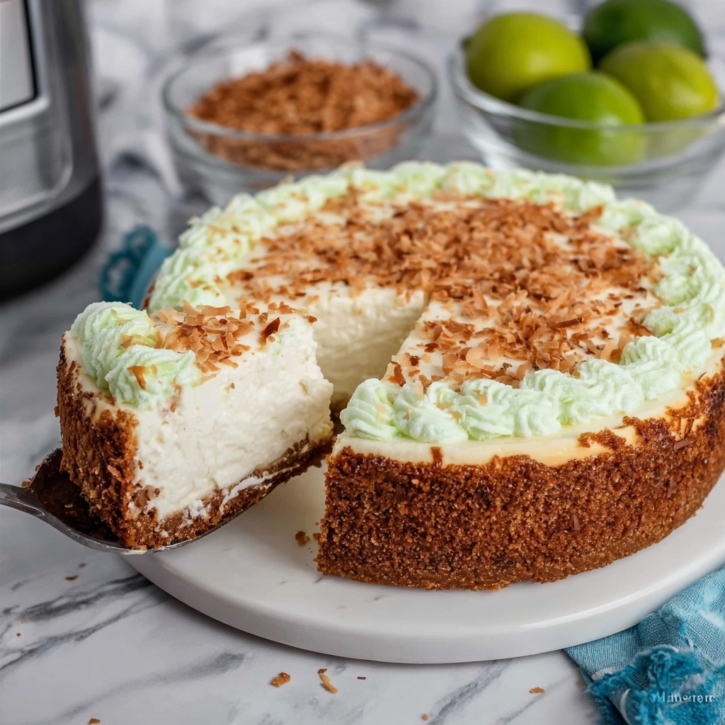 Instant Pot Margarita Cheesecake Recipe - Recipe Image