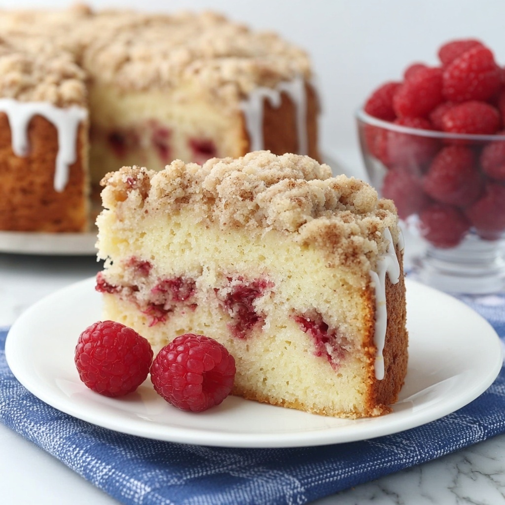Raspberry Crumb Cake Recipe - Recipe Image