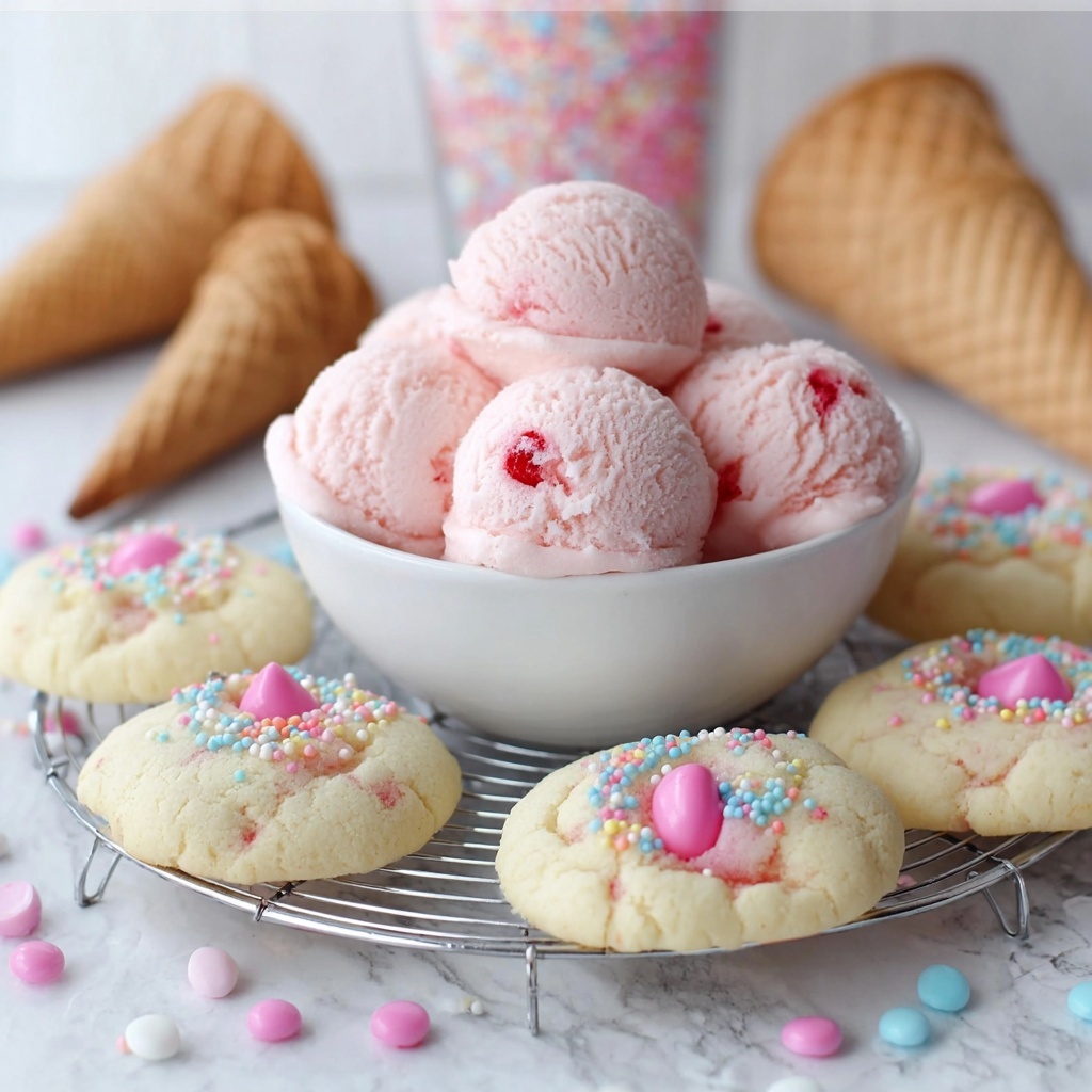 Strawberry Kiss Cookies Recipe - Recipe Image