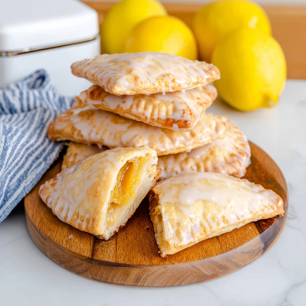Lemon Hand Pies (Air Fryer or Baked) Recipe - Recipe Image