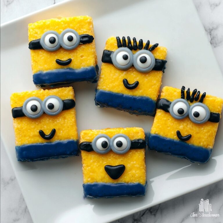 Minion Rice Krispie Treats Recipe