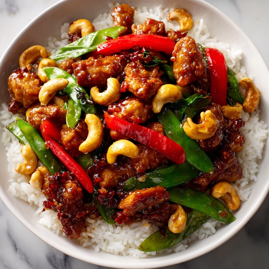 Cashew Chicken Stir-Fry Recipe - Recipe Image
