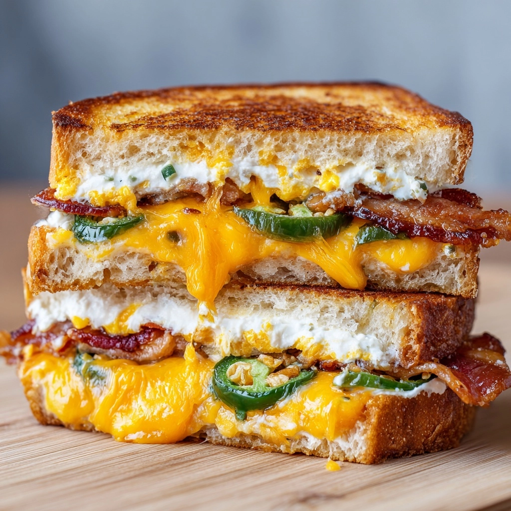 Jalapeño Popper Sandwich Recipe - Recipe Image