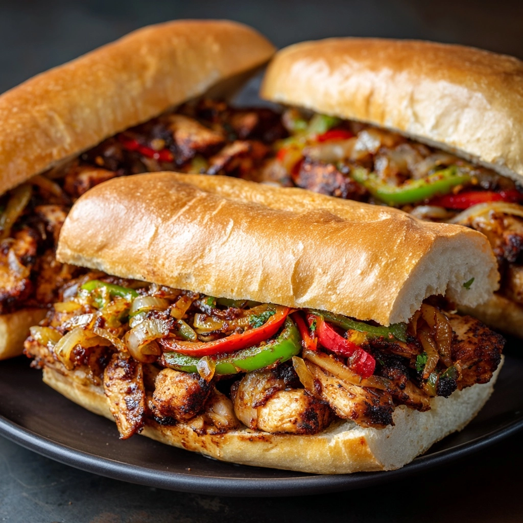 Chicken Philly Sandwiches Recipe - Recipe Image