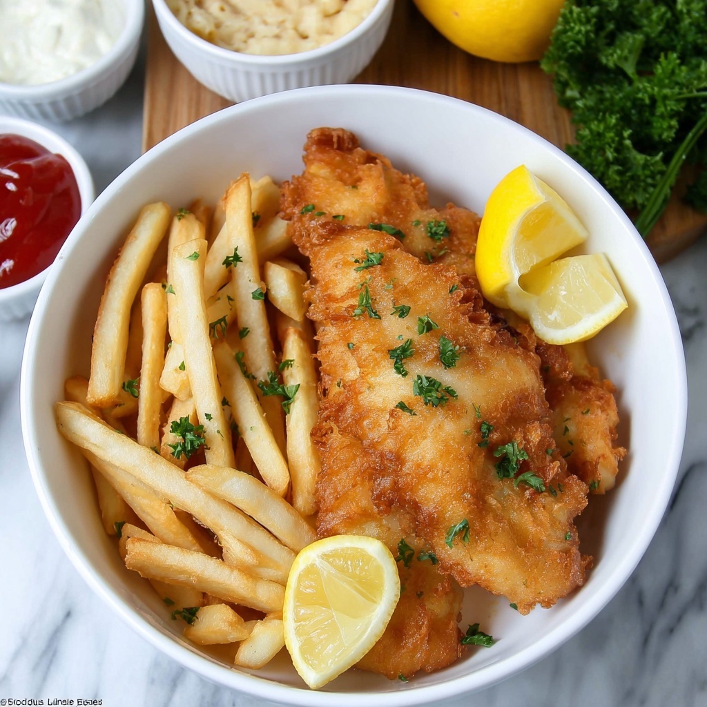 Classic Fish and Chips Recipe - Recipe Image