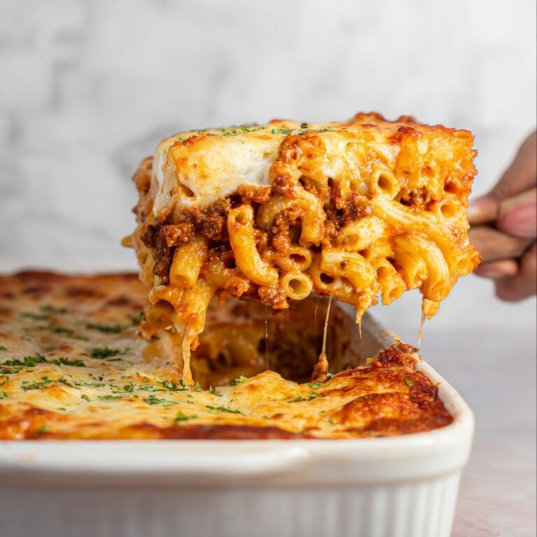 Baked Ziti with Sausage, Cream, and Melted Mozzarella Recipe