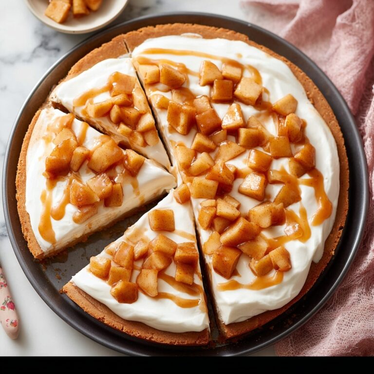 Caramel Apple Dessert Pizza Recipe