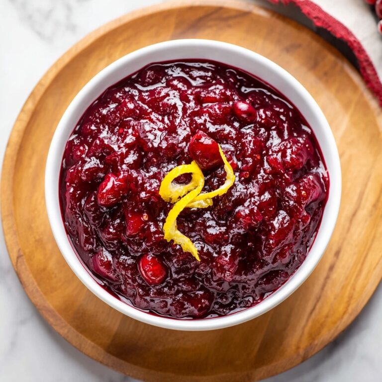 Homemade Cranberry Sauce Recipe