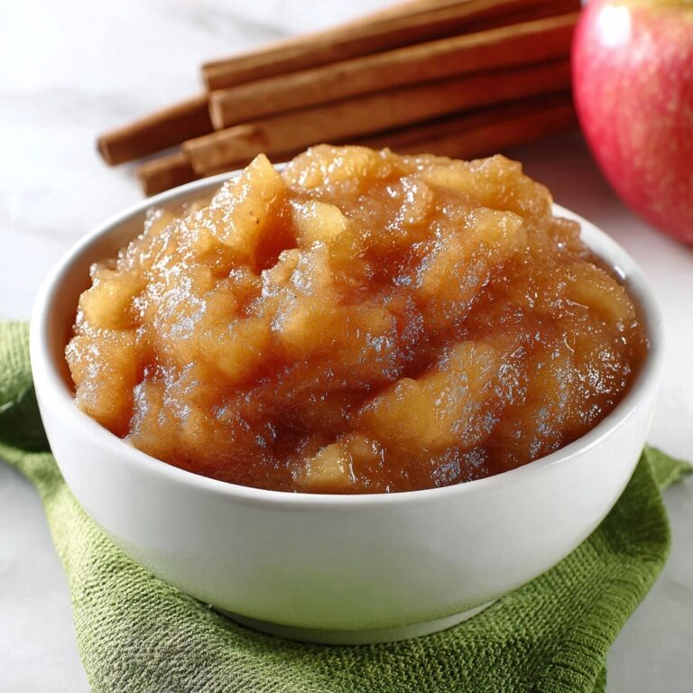 Cinnamon Apple Sauce Recipe