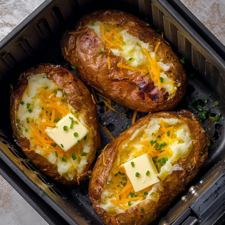 Air Fryer Baked Potatoes Recipe