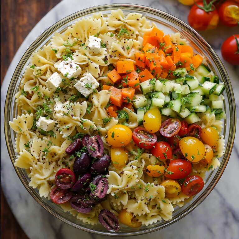 Greek Pasta Salad Recipe