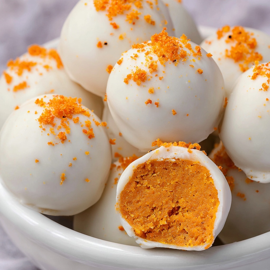 Pumpkin Truffles Recipe - Recipe Image