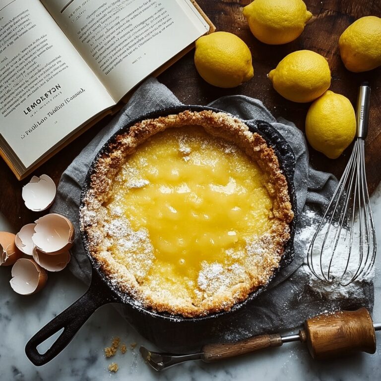 Magic Lemon Cobbler Recipe