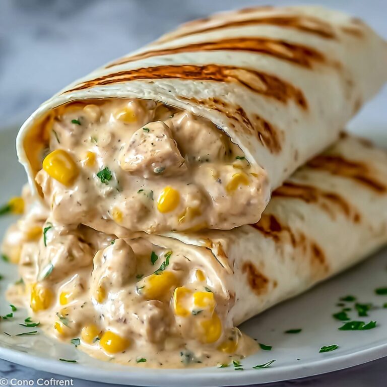 Quick Cheesy Chicken Wraps That Satisfy Your Cravings Recipe