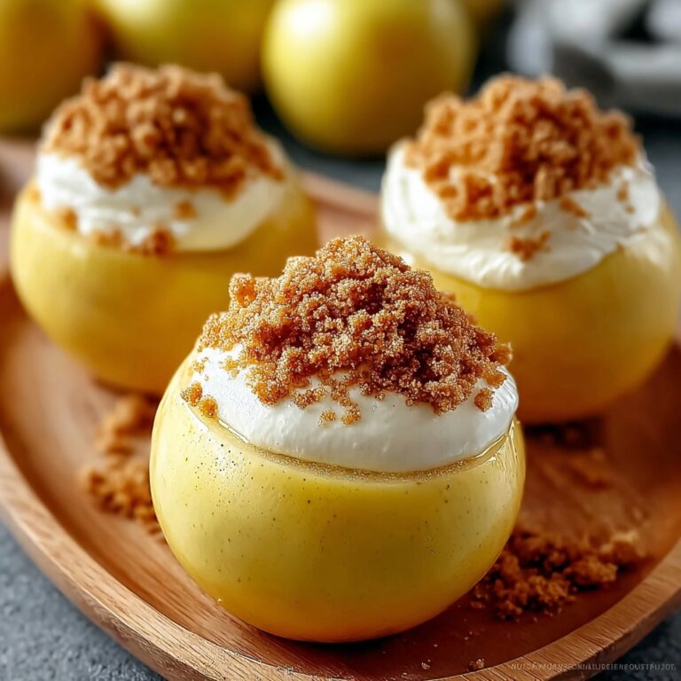 Irresistibly Creamy Cheesecake Stuffed Baked Apples Recipe