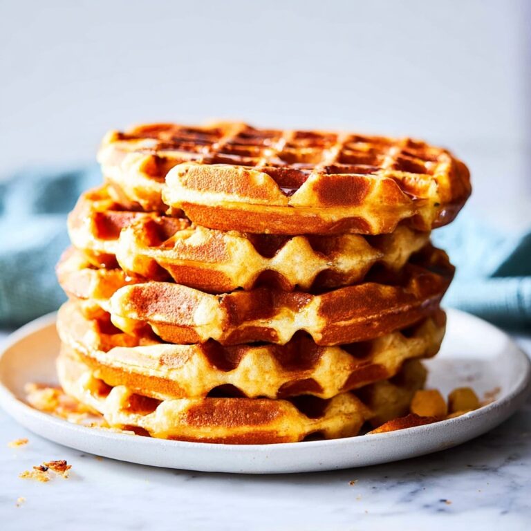 Pecan Pumpkin Waffles Recipe
