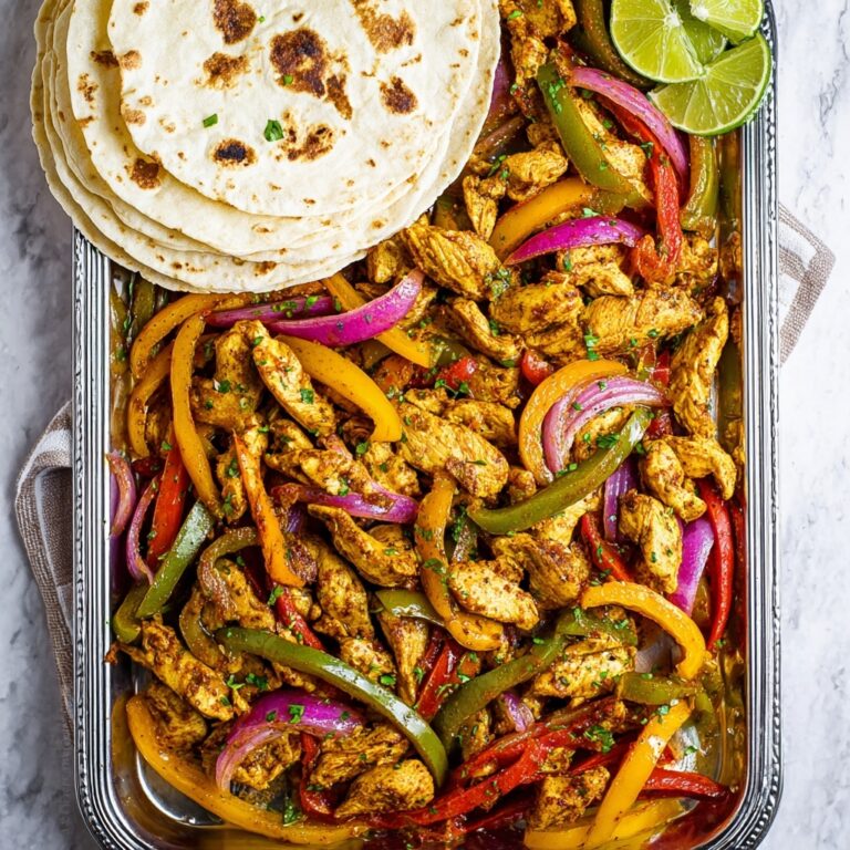 Sheet Pan Chicken Fajitas Recipe