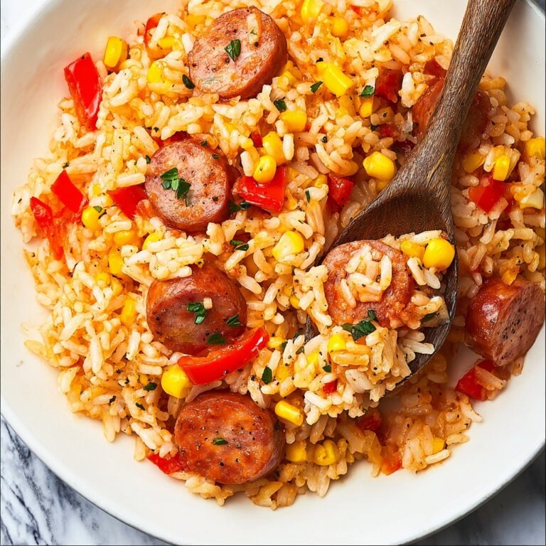Kielbasa and Rice Skillet Recipe