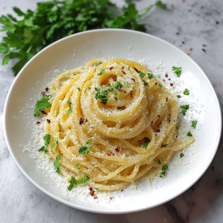 Garlic Parmesan Pasta Recipe