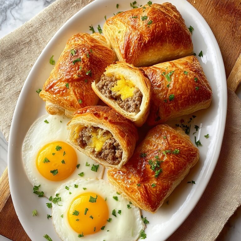 Sausage Egg Breakfast Rolls Recipe