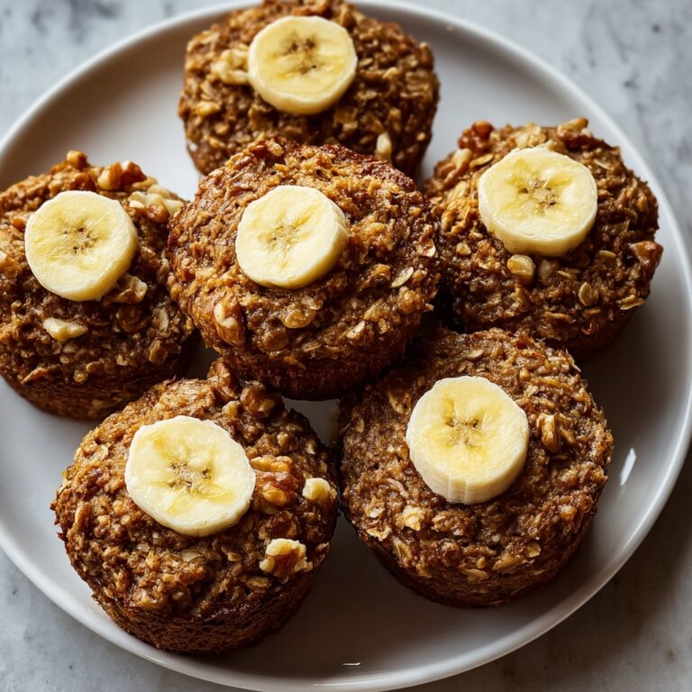 Healthy Banana Oatmeal Muffins Recipe