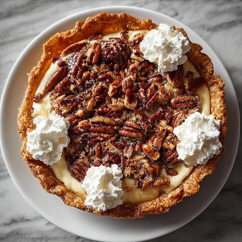 Pecan Cream Pie Recipe - Recipe Image