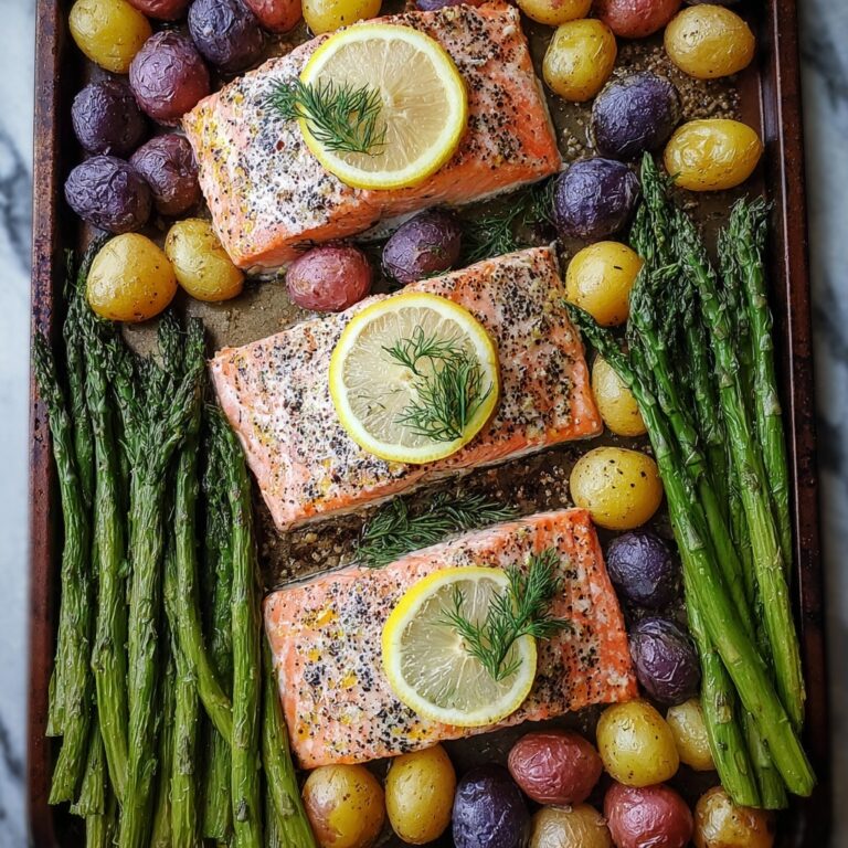 Everything Bagel Sheet Pan Salmon Recipe