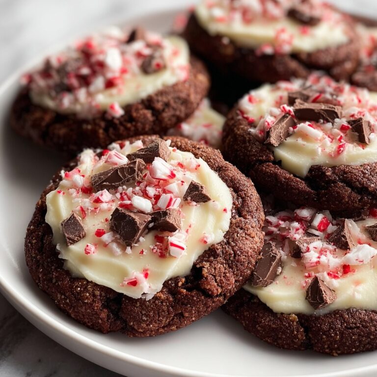 Peppermint Bark Cookies Recipe