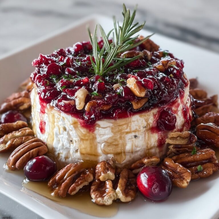 Cranberry Pecan Baked Brie Recipe