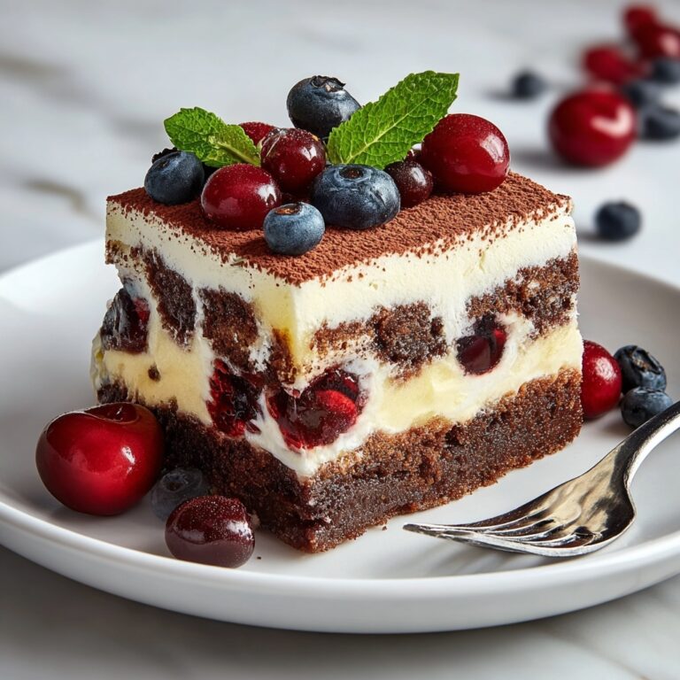 Black Forest Tiramisu Recipe
