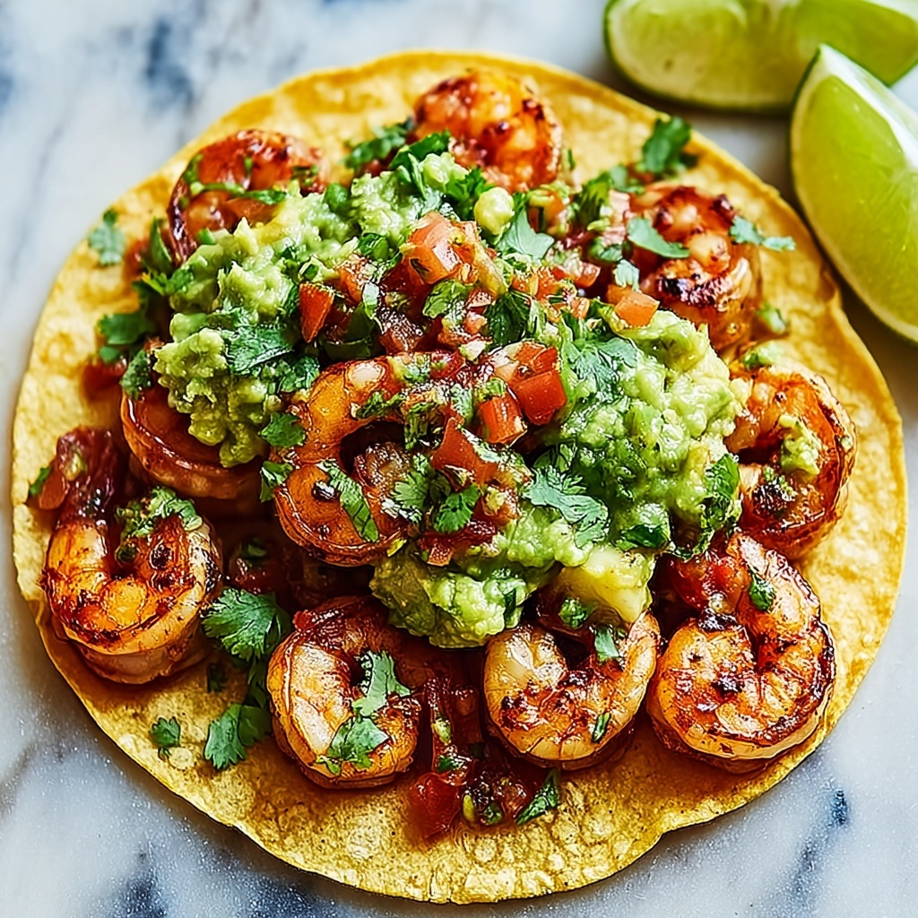 Shrimp Tacos with Lime Cilantro Sour Cream Recipe - Recipe Image