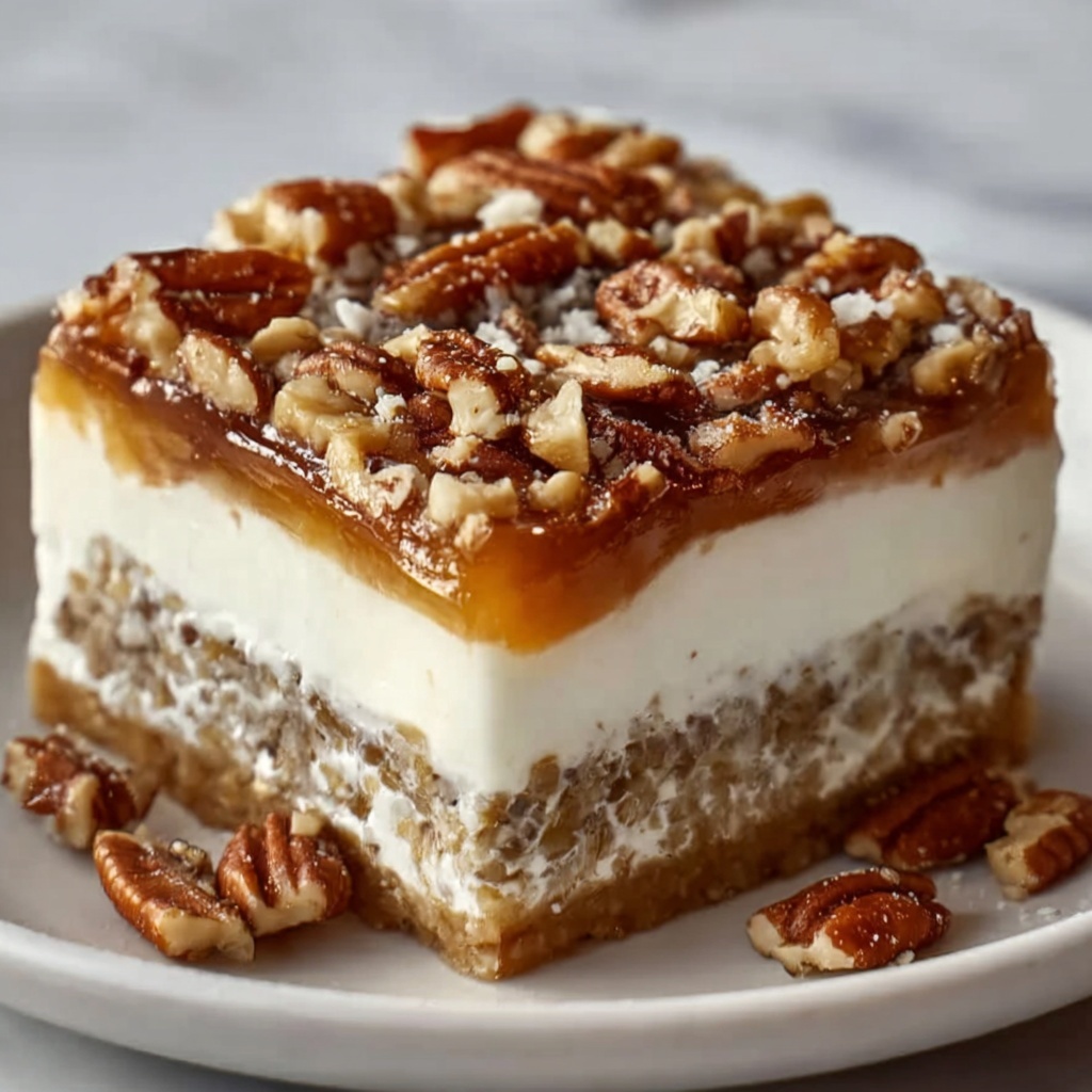 Pecan Pie Lasagna – A No-Bake Dream Dessert Recipe - Recipe Image