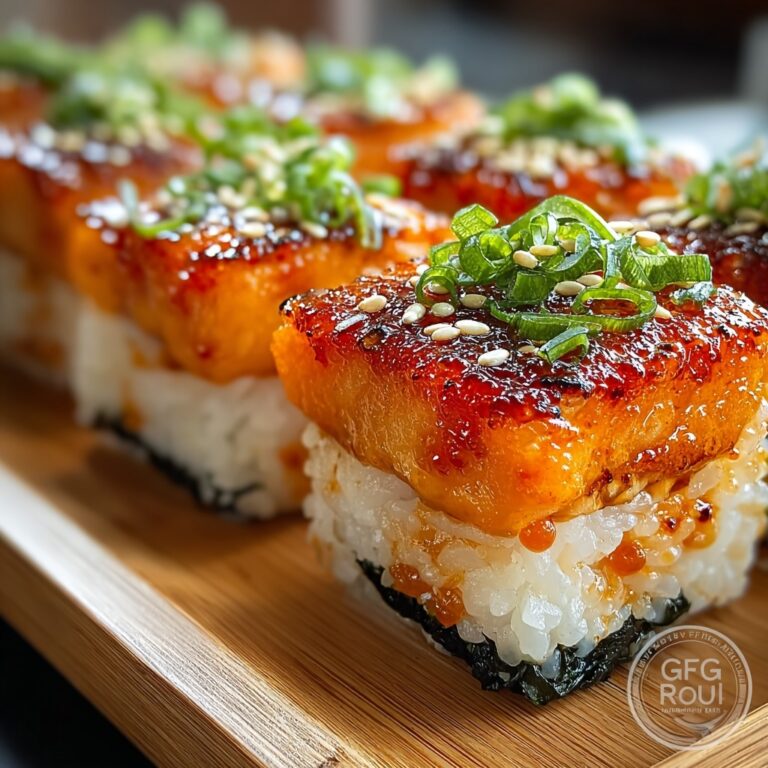 Spicy Salmon Sushi Bake Recipe