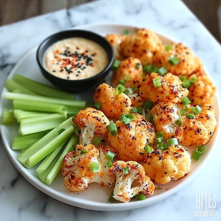 Buffalo Garlic Chicken Bites Recipe