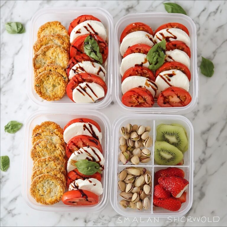 Caprese Lunchbox Idea Recipe
