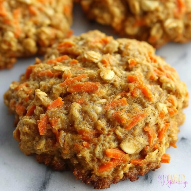 Healthy Carrot Cake Oatmeal Cookies Recipe