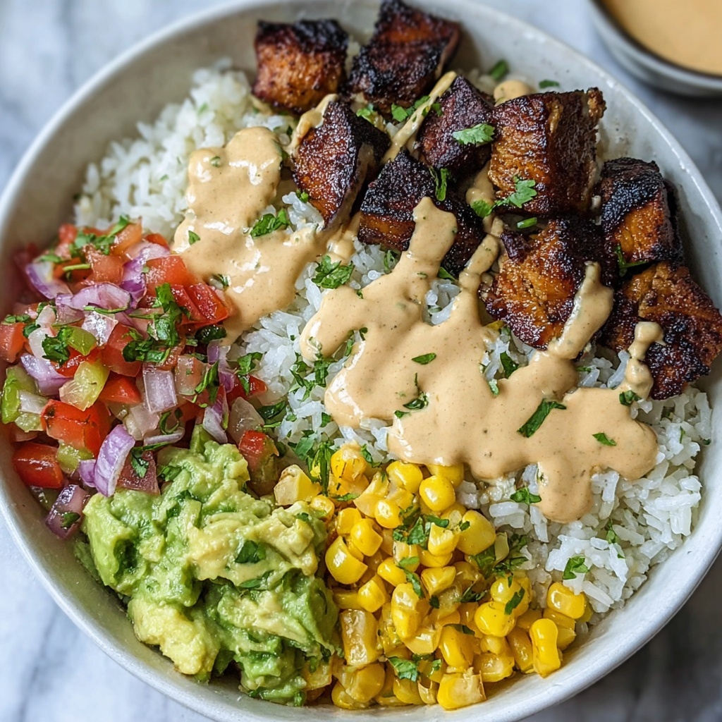 Easy Southwest Chicken Burrito Bowls Recipe - Recipe Image