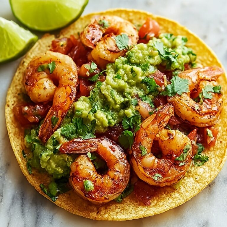 Shrimp Tacos with Lime Cilantro Sour Cream Recipe