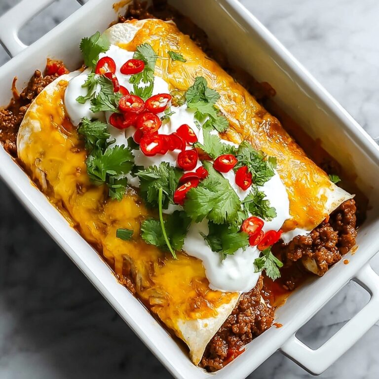 Ground Beef Enchiladas Recipe