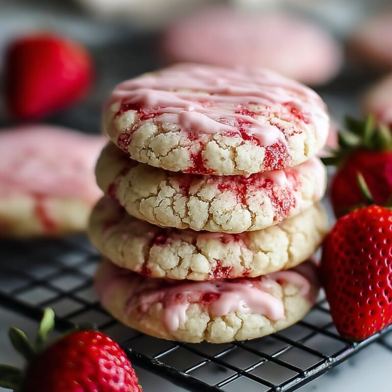 Double Strawberry Sugar Cookies Recipe