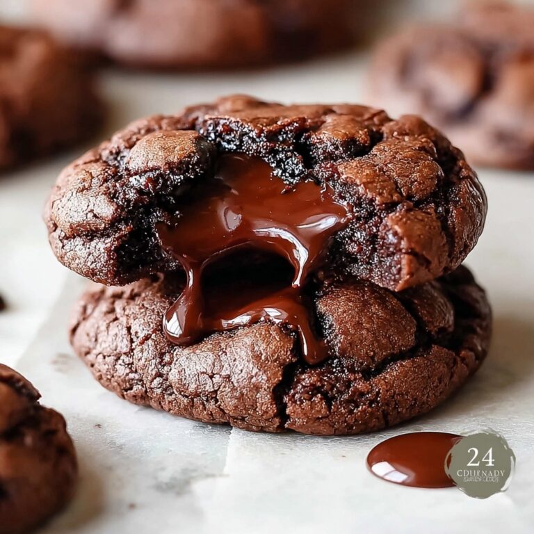 Chocolate Lava Cookies Recipe