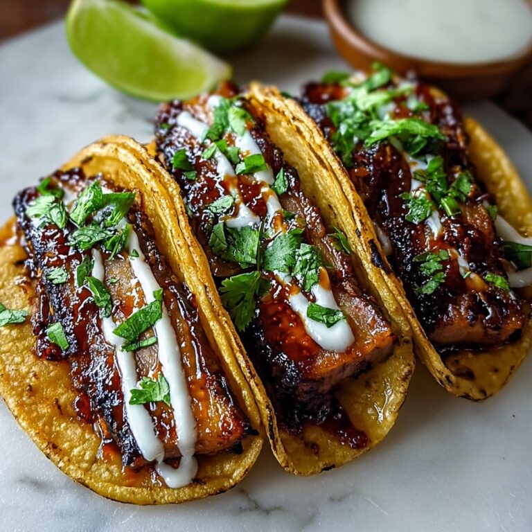 Juicy Garlic Butter Honey BBQ Beef Tacos for Taco Night Bliss Recipe