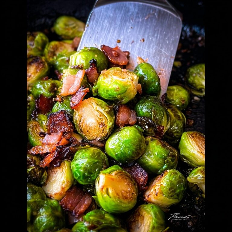Crispy Brussels Sprouts with Bacon Recipe