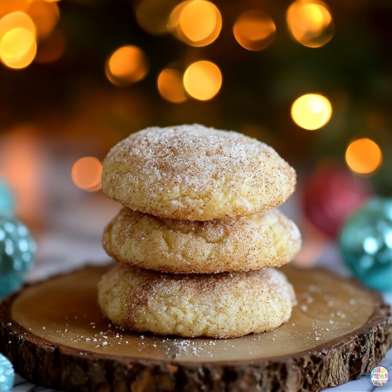 Christmas Snickerdoodles Recipe